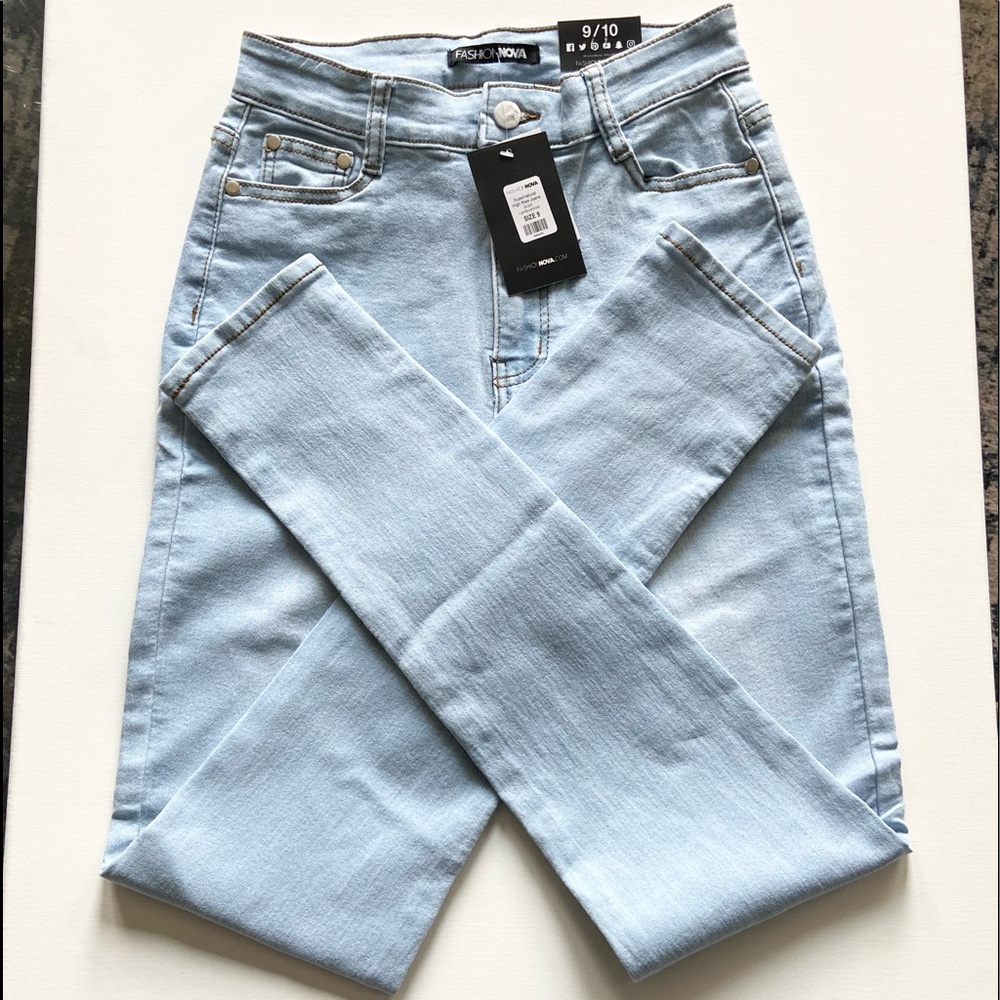 Supernatural High Rise Jeans Light Bl Wsh Sz 9/10